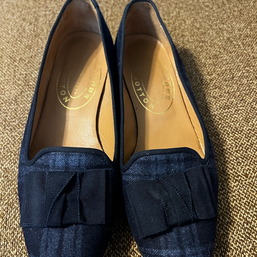Stubbs & Wootton plaid Loafers size 8